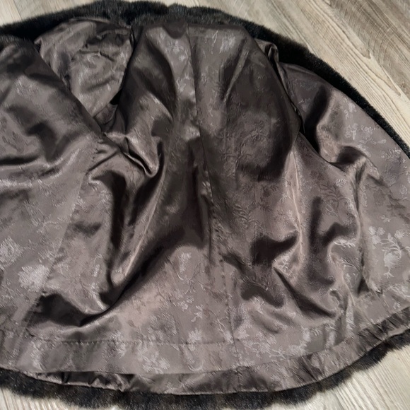 Vintage beautiful Hillmoor of New York USA made faux fur mink coat jacket - Picture 6 of 16